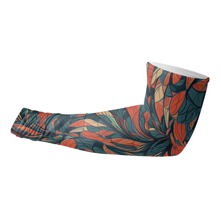 Combatra Feather Design Compression Arm Sleeves – UPF 50+