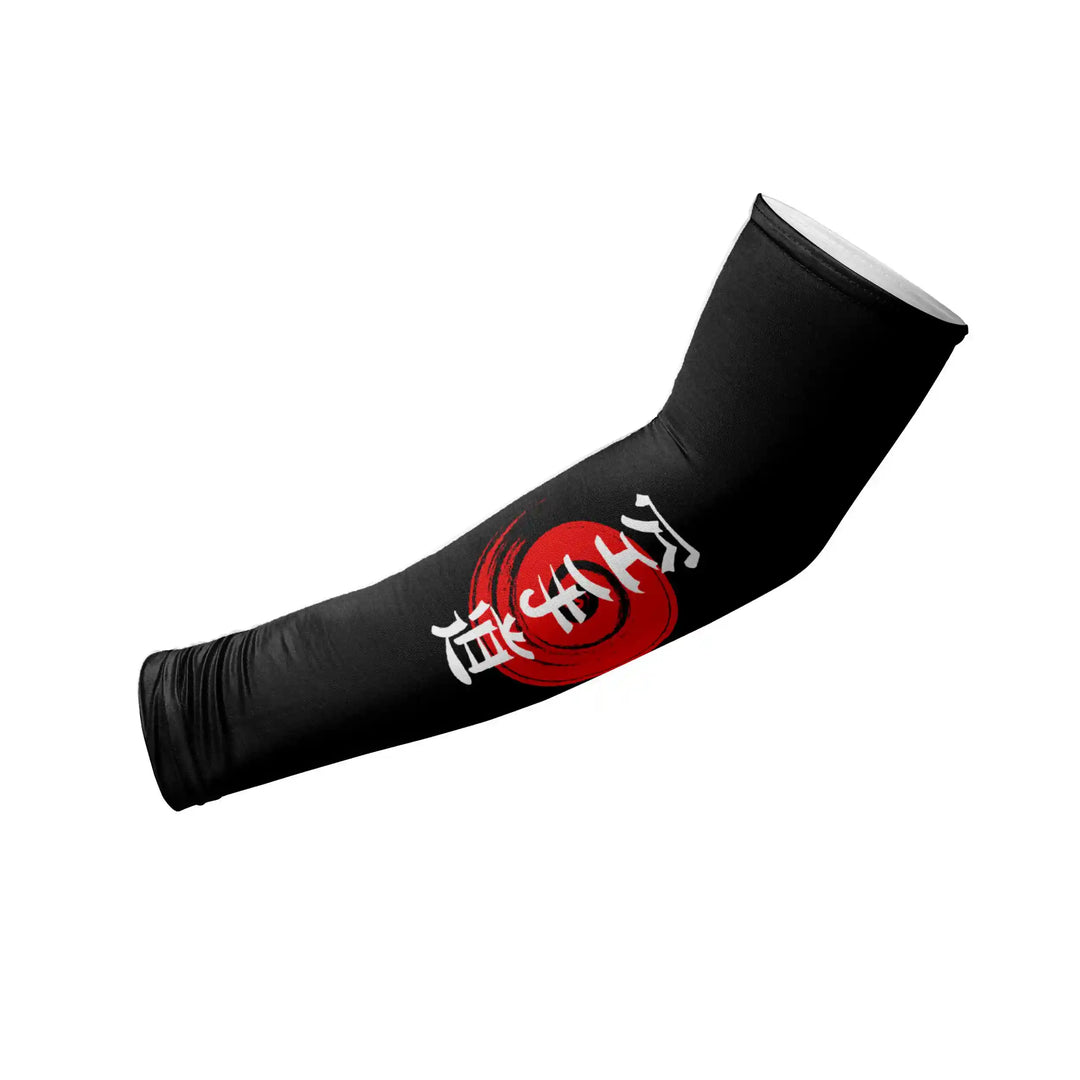 Combatra Black Edition Compression Arm Sleeves – UPF 50+