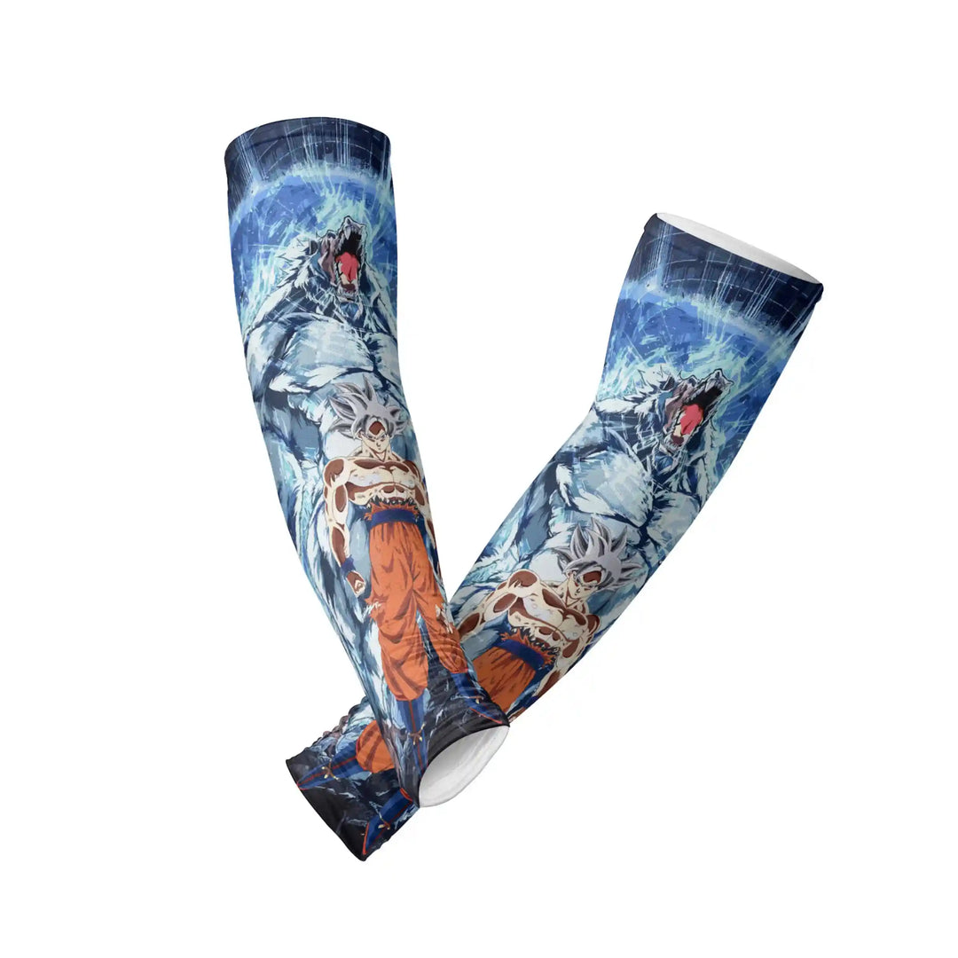 Combatra Anime Ascension Warrior Compression Arm Sleeves – UPF 50+