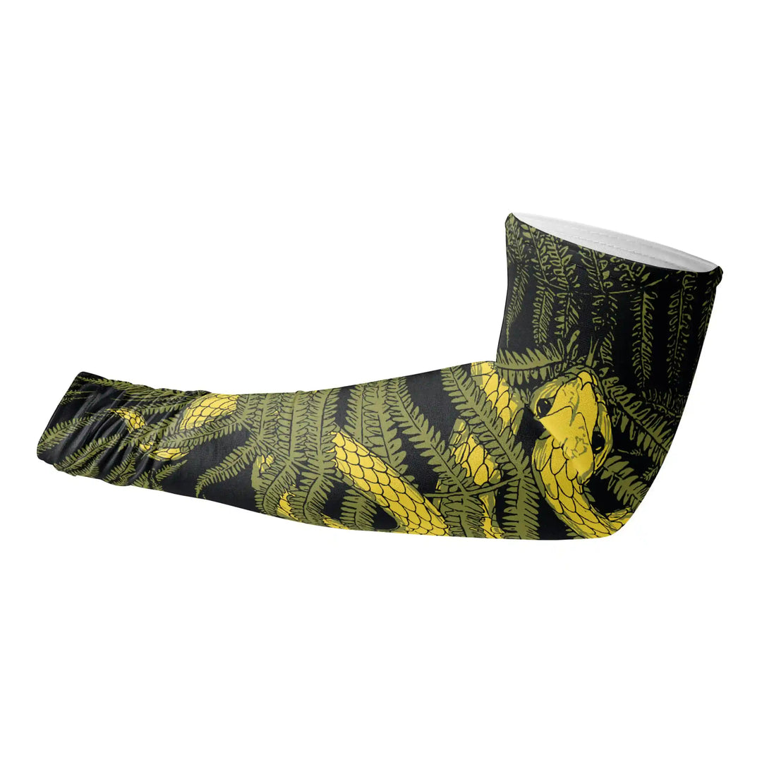 Combatra Abstract Snake Fury Compression Arm Sleeves – UPF 50+