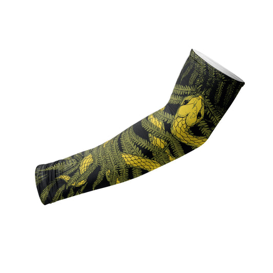 Combatra Abstract Snake Fury Compression Arm Sleeves – UPF 50+