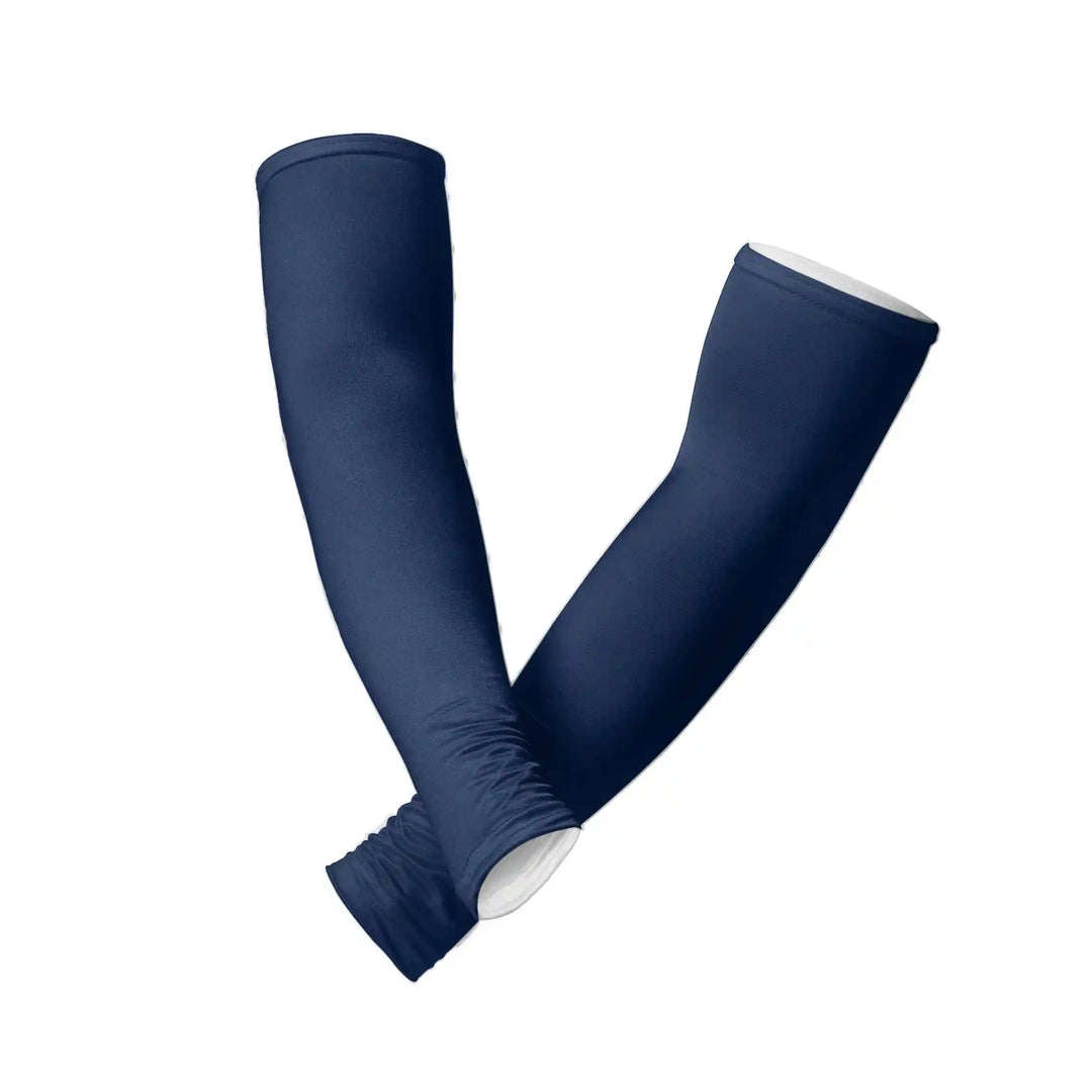 Combatra Cricket Dark Blue Arm Sleeves – UPF 50+