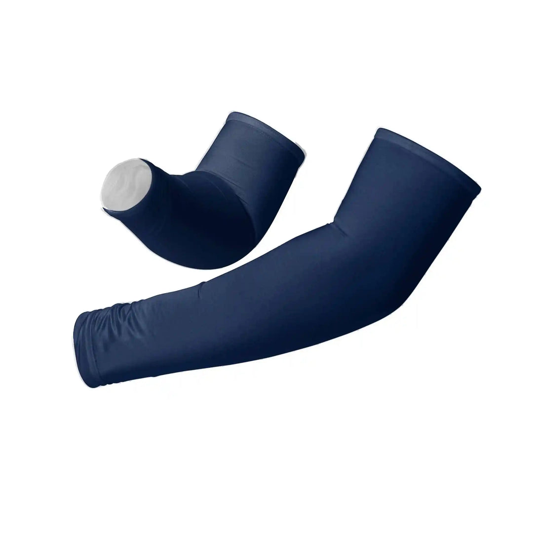 Combatra Cricket Dark Blue Arm Sleeves – UPF 50+