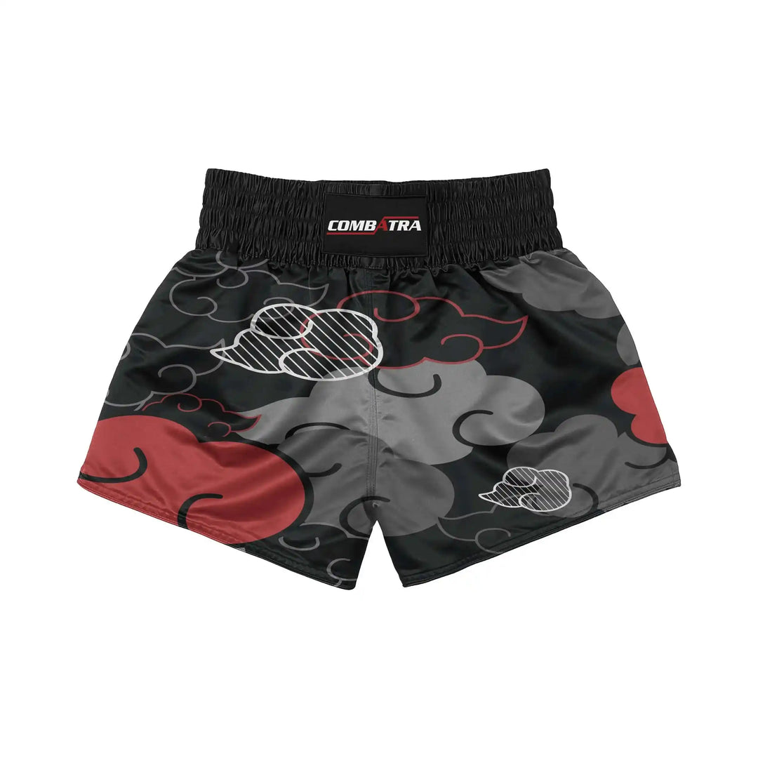 Dark Cloud Rising Muay Thai Shorts front view | Combatra