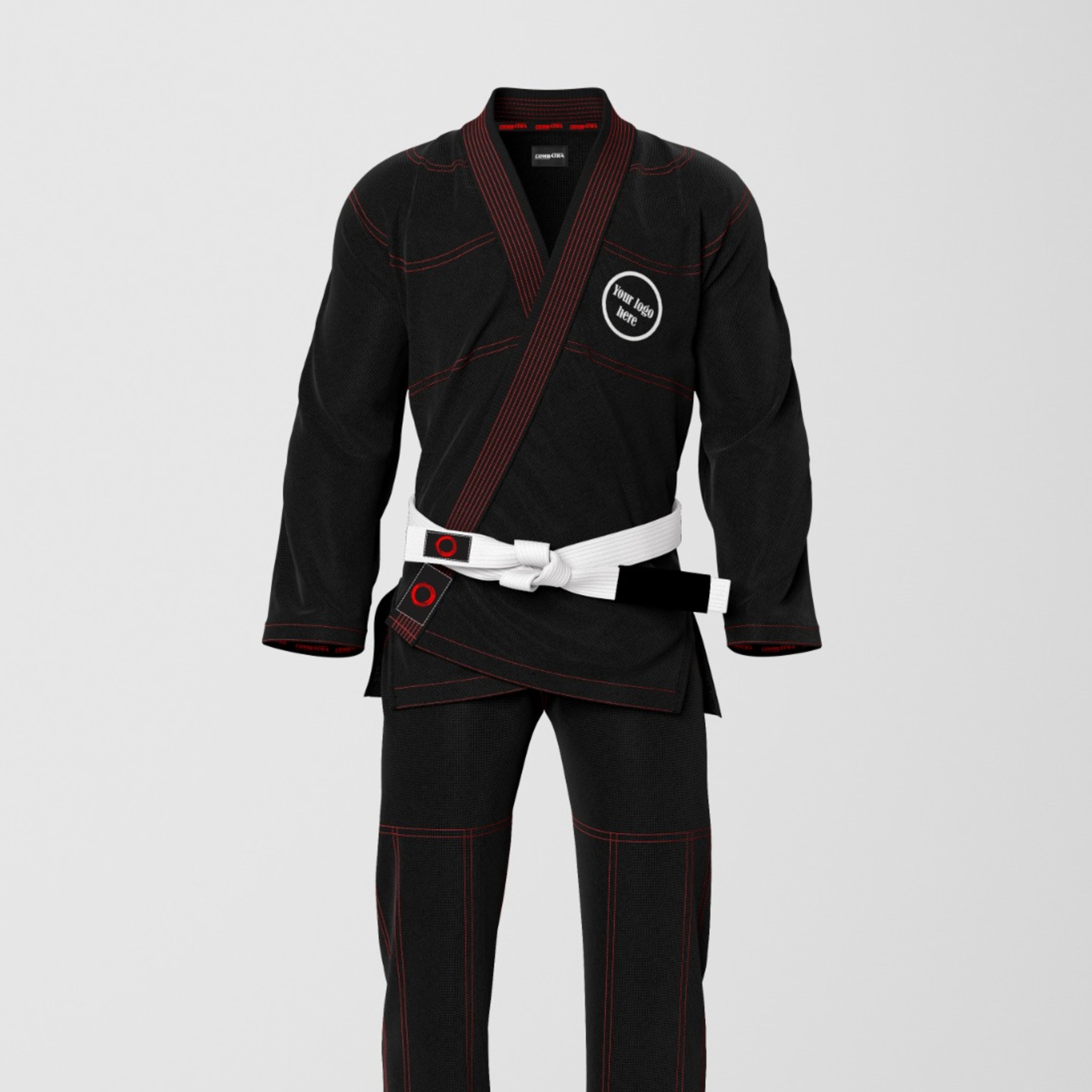 Custom Black Brazilian Jiu-Jitsu Gi