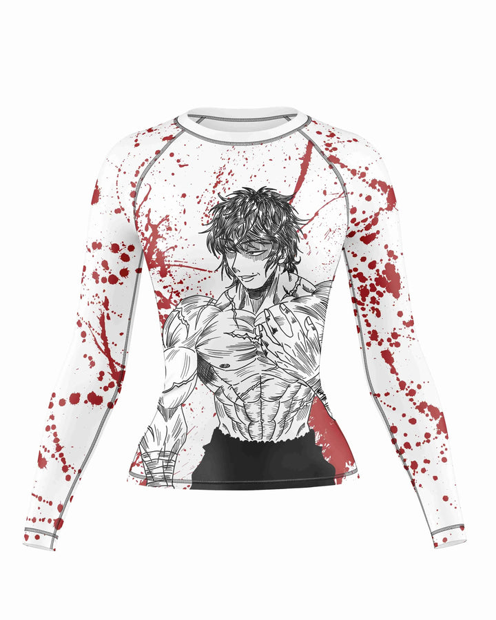 Combatra Blood Splash Combat Women’s BJJ Rashguard – UPF 50+