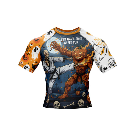 Halloween Fight Club Compression Rashguard