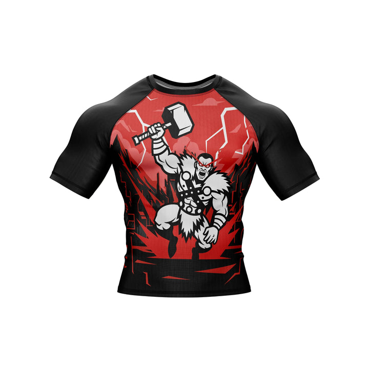 Combatra Thunder Hammer Warrior BJJ Rashguard – UPF 50+