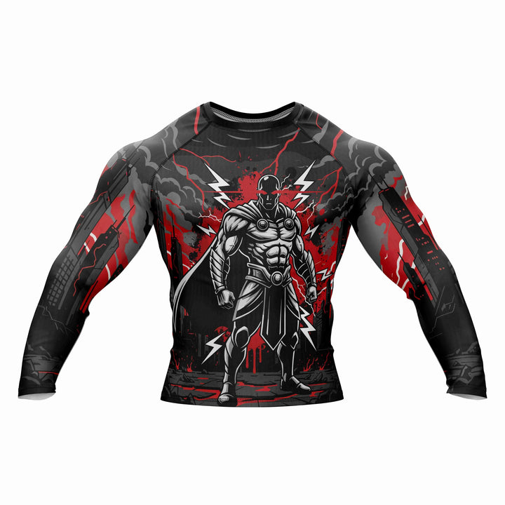 Combatra Thunder God Warrior BJJ Rashguard – UPF 50+