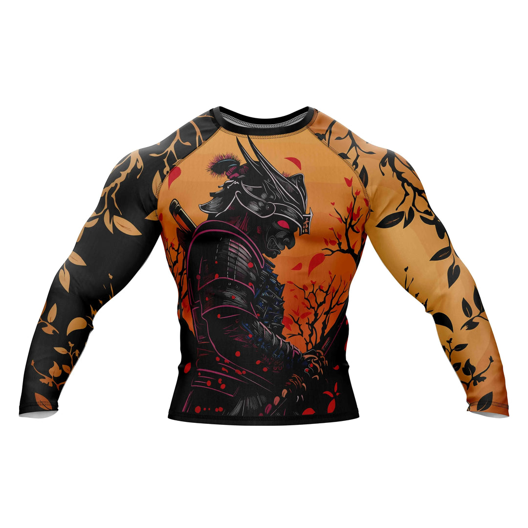 Combatra Fallen Leaf Warrior BJJ Rashguard – UPF 50+