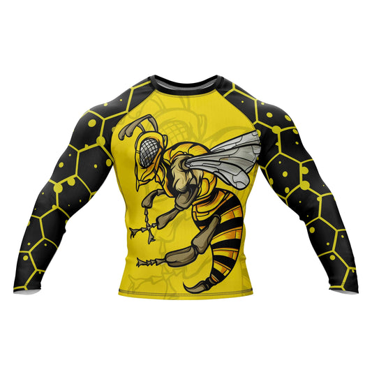 Black Gold Hornet Compression Rash Guard