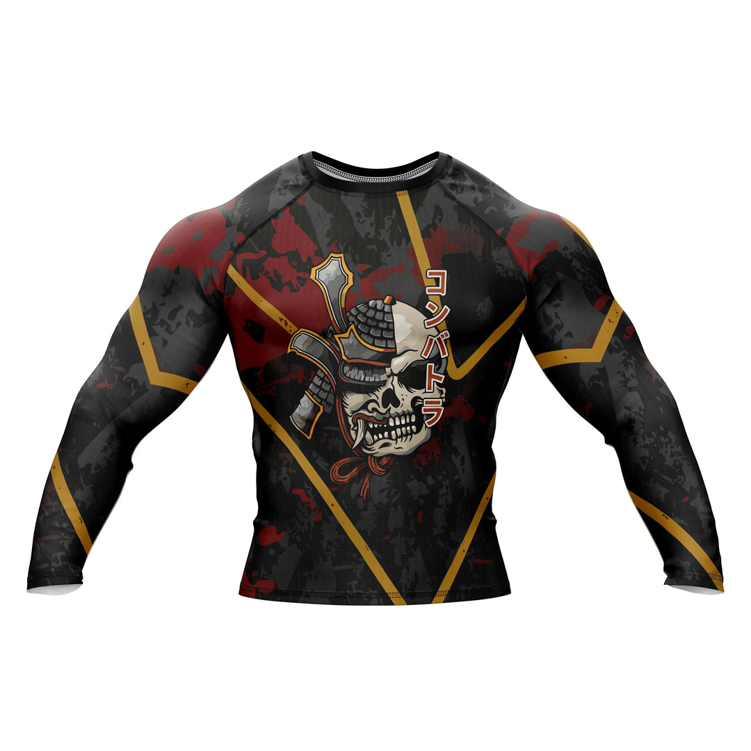 Combatra Samurai Skull BJJ Rashguard – UPF 50+