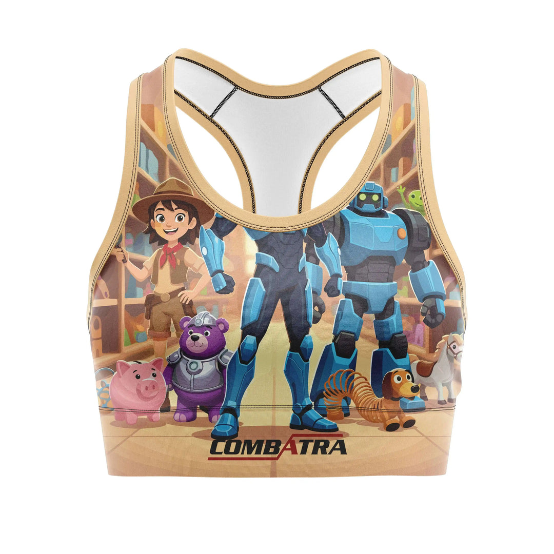 Little Legends Training Sports Bra front view | Combatra