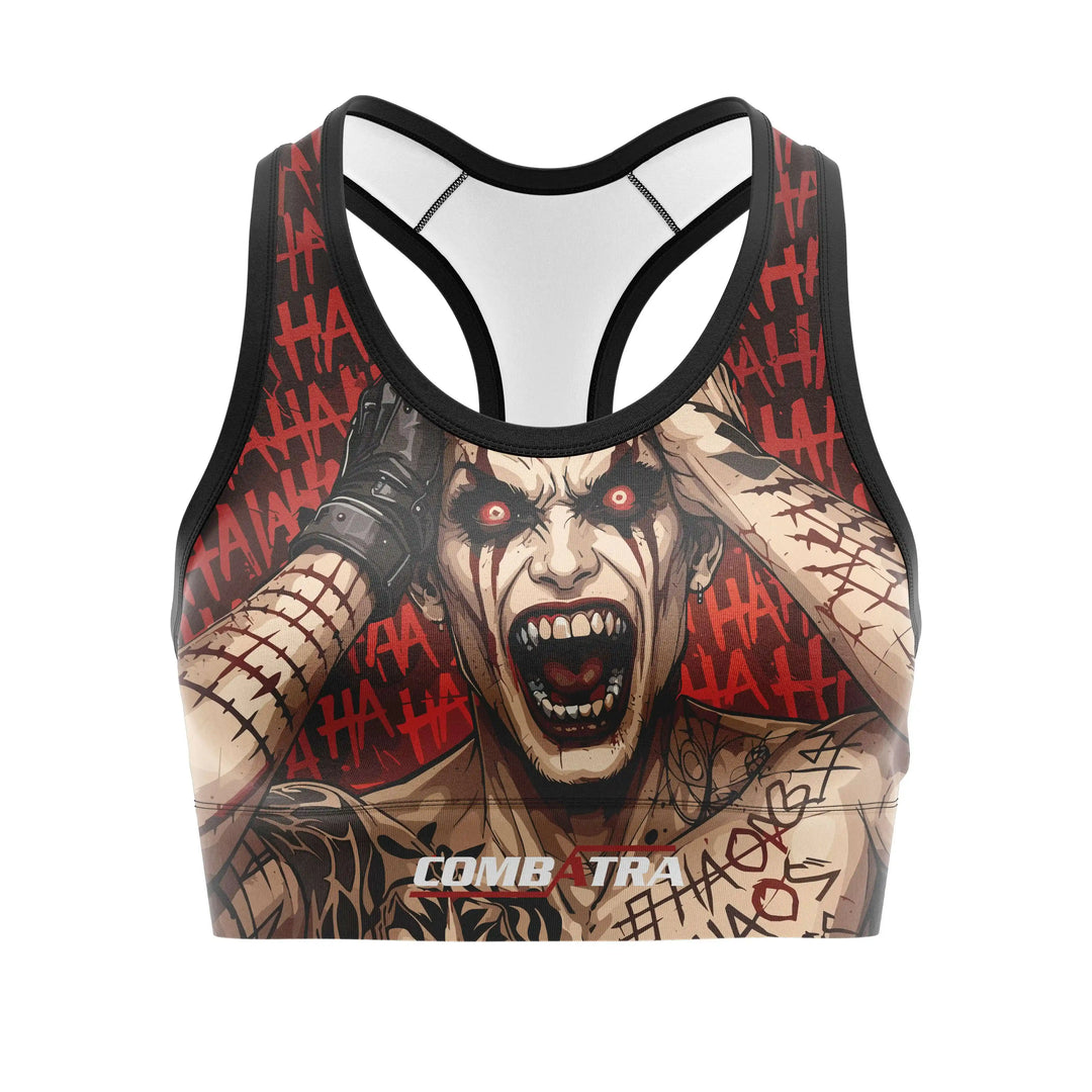 Nightmare Rage Sports Bra front view | Combatra