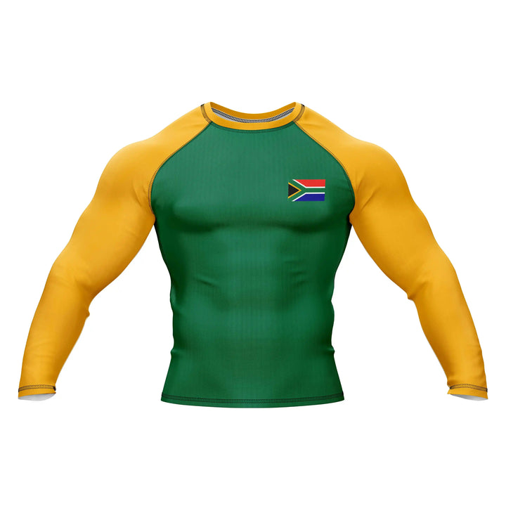 Combatra South Africa Patriotic BJJ Rashguard – UPF 50+