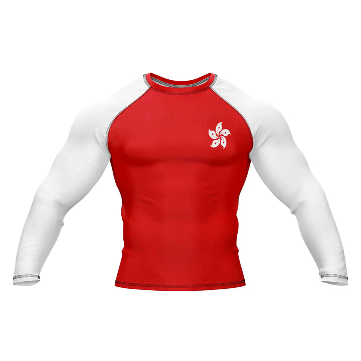 Combatra Hong Kong Patriotic BJJ Rashguard – UPF 50+
