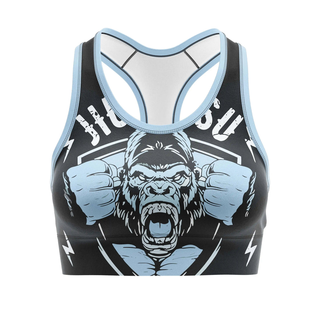 Chill Monkey Sports Bra front view | Combatra