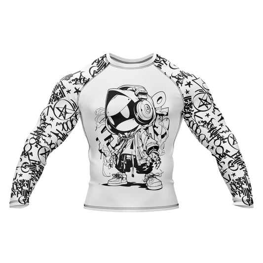 Hip Hop Urban Art Compression Rashguard