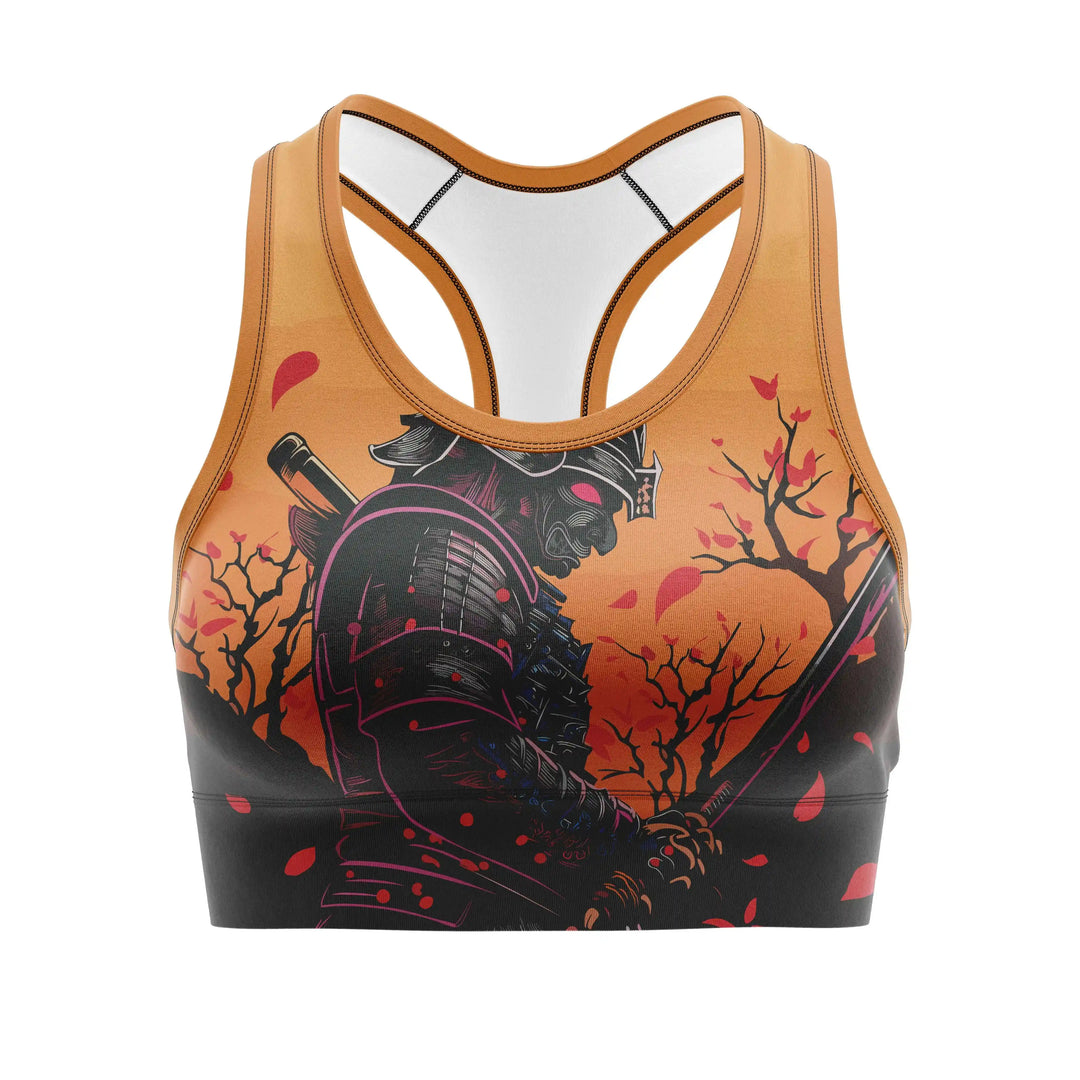 Fallen Leaf Warrior Sports Bra | Combatra