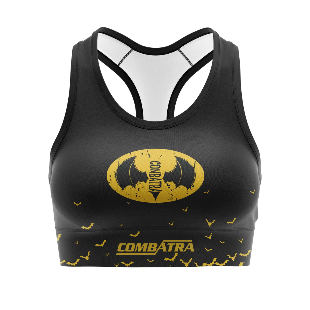 Bat Force Sports Bra front view | Combatra