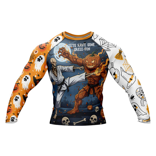 Halloween Fight Club Compression Rashguard
