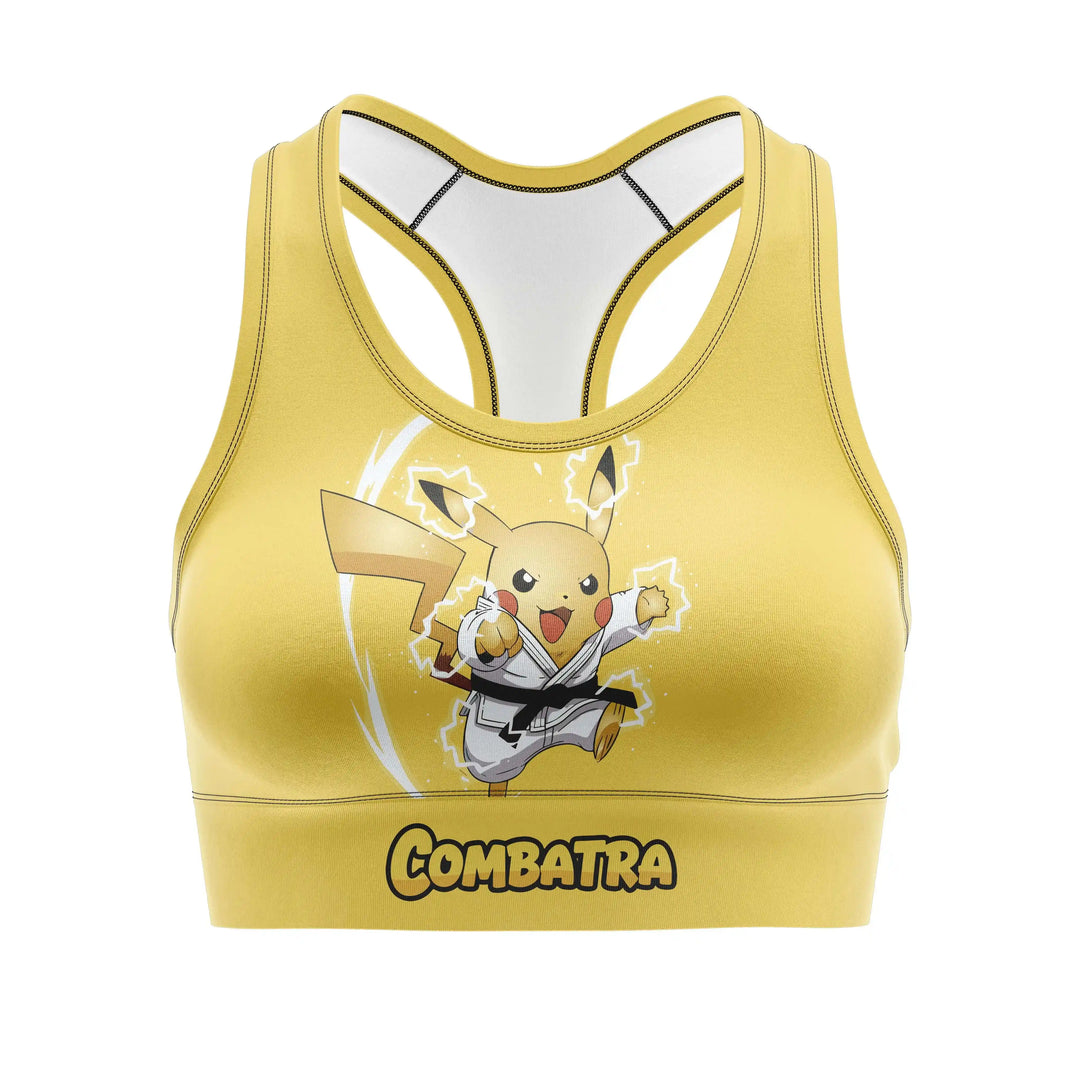 Power Shock Fighter Sports Bra | Combatra