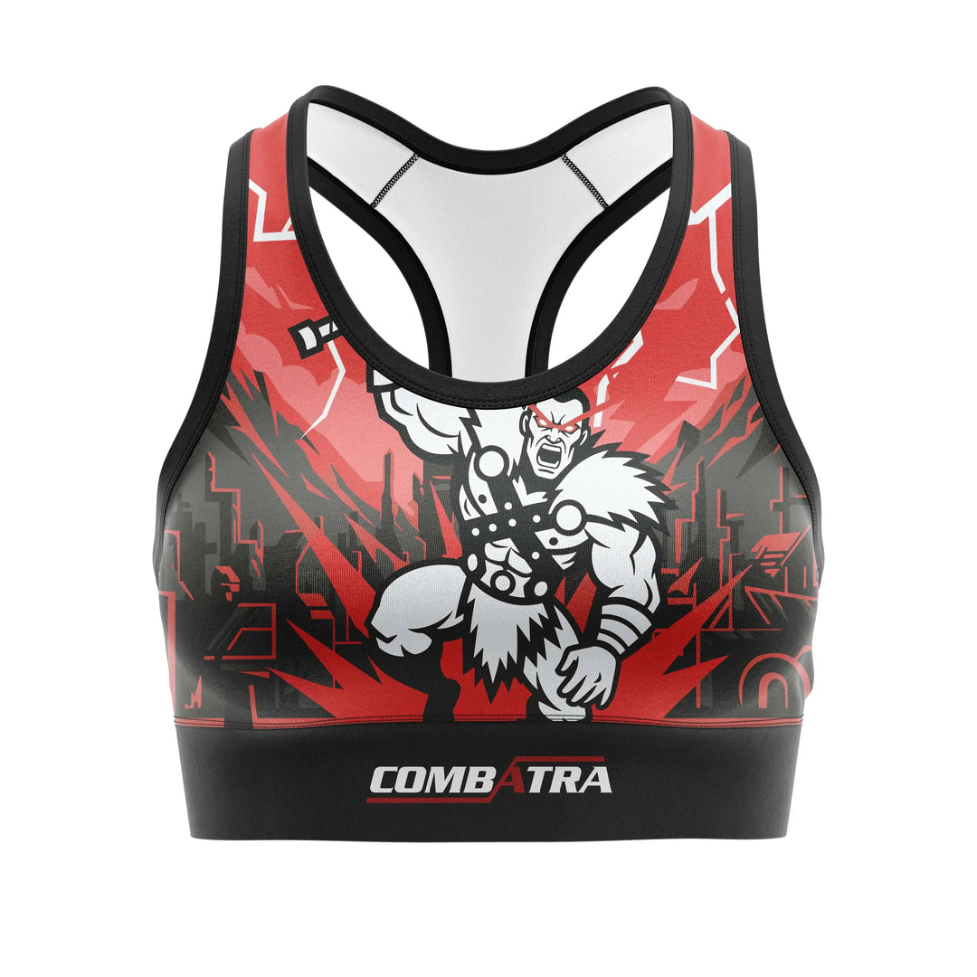 Thunder Hammer Warrior Sports Bra | Combatra