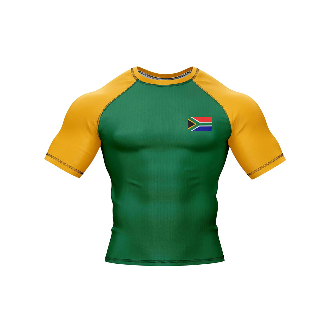 Combatra South Africa Patriotic BJJ Rashguard – UPF 50+