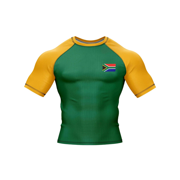 Combatra South Africa Patriotic BJJ Rashguard – UPF 50+