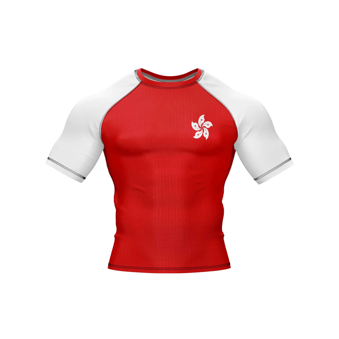 Combatra Hong Kong Patriotic BJJ Rashguard – UPF 50+