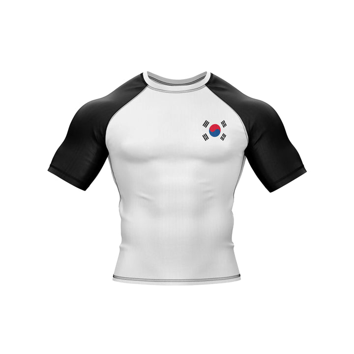 Combatra South Korean Flag Patriotic BJJ Rashguard – UPF 50+