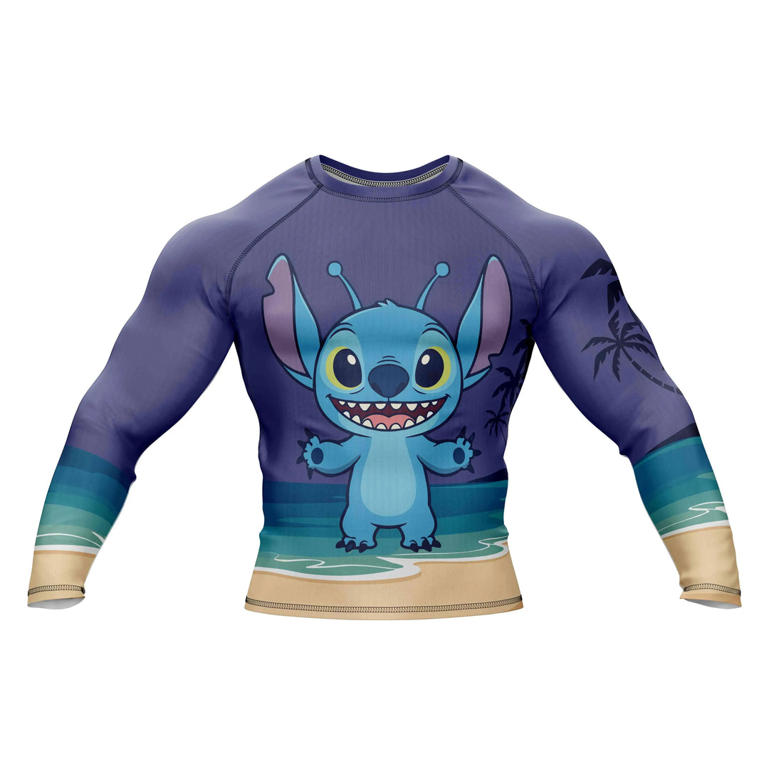 Combatra Island Tropical Alien BJJ Rashguard – UPF 50+