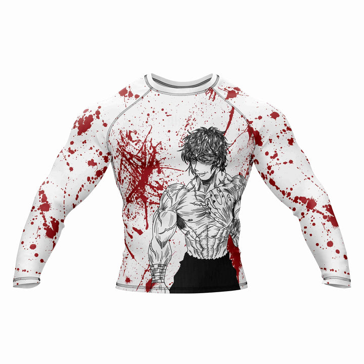 Combatra Blood Splash BJJ Rashguard – UPF 50+