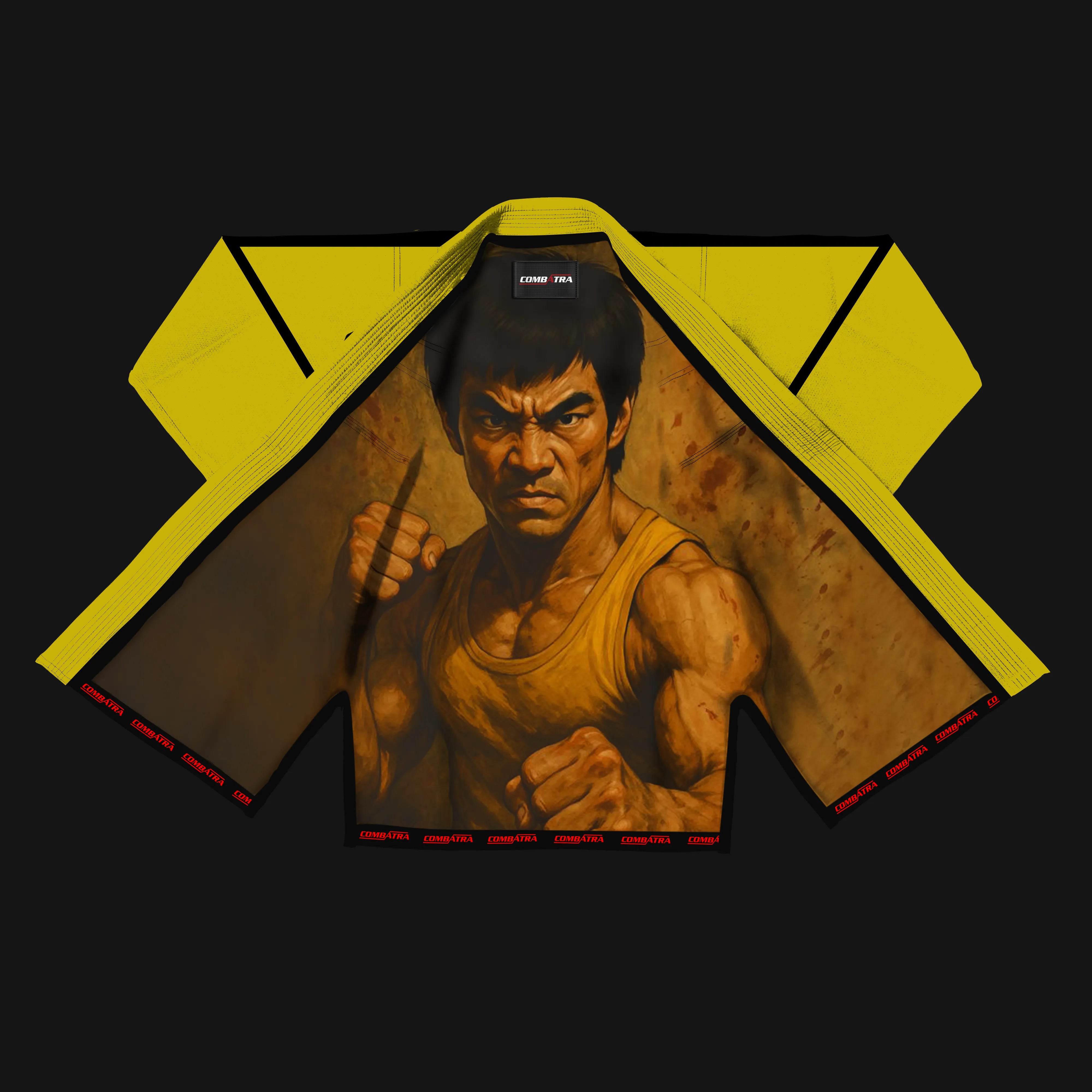 Black Belt Energy Warrior Premium Brazilian Jiu Jitsu Gi