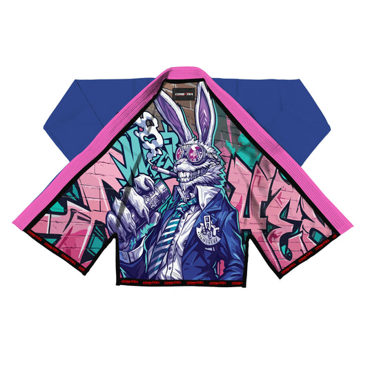 Cyber Neon Rabbit Premium Brazilian Jiu Jitsu Gi