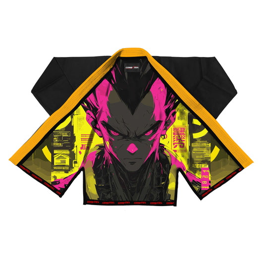 Yellow Black Vegeta  Premium Brazilian Jiu Jitsu Gi
