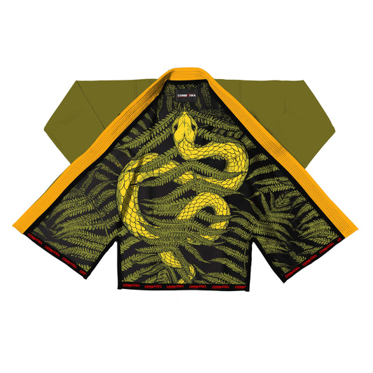 Abstract Snake Fury Premium Brazilian Jiu Jitsu Gi