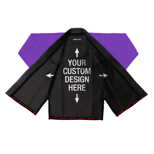 Custom Purple with Custom Shirt Brazilian Jiu Jitsu Gi