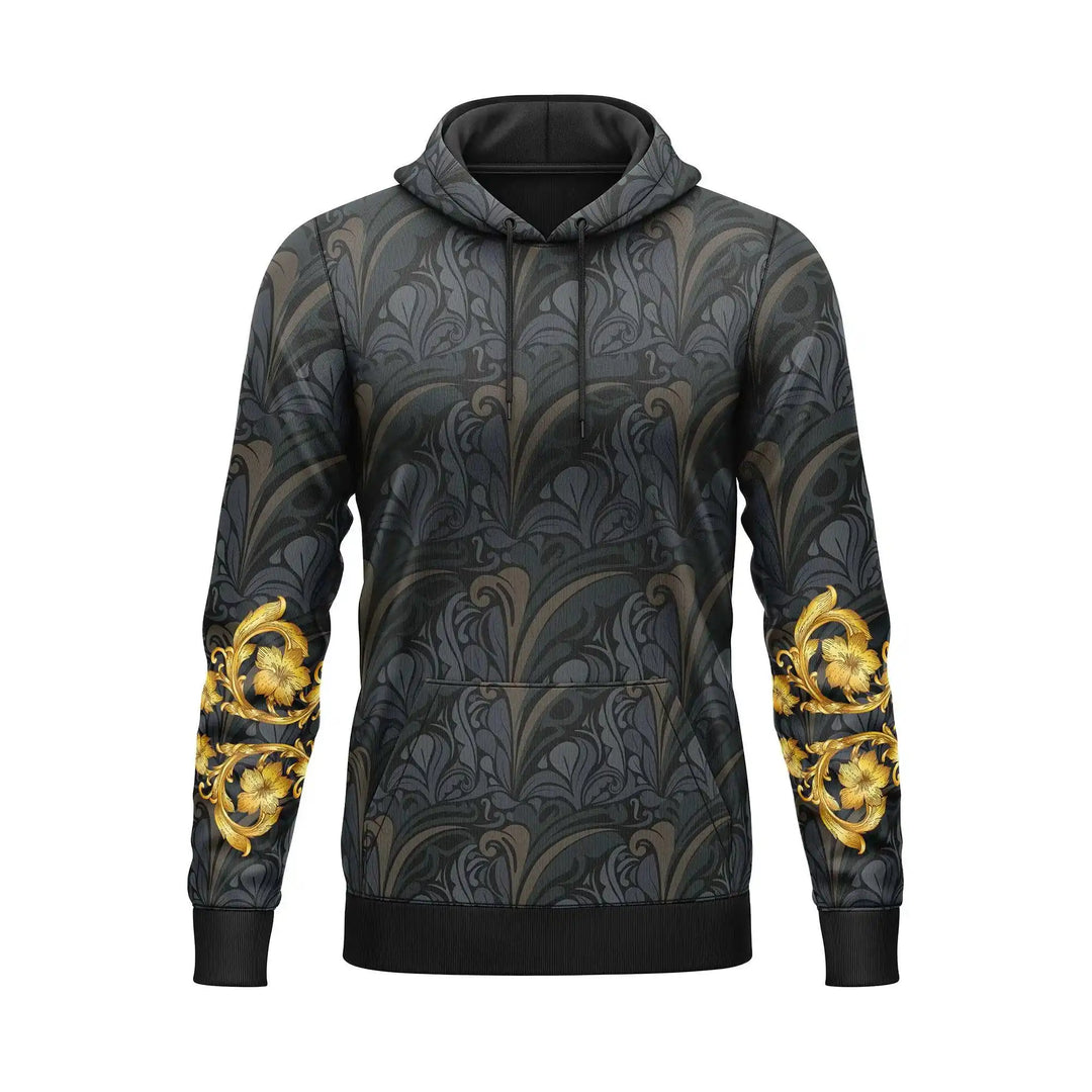Combatra Golden Black Hoodie