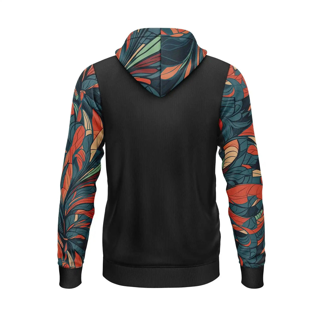 Combatra Feather Design Hoodie