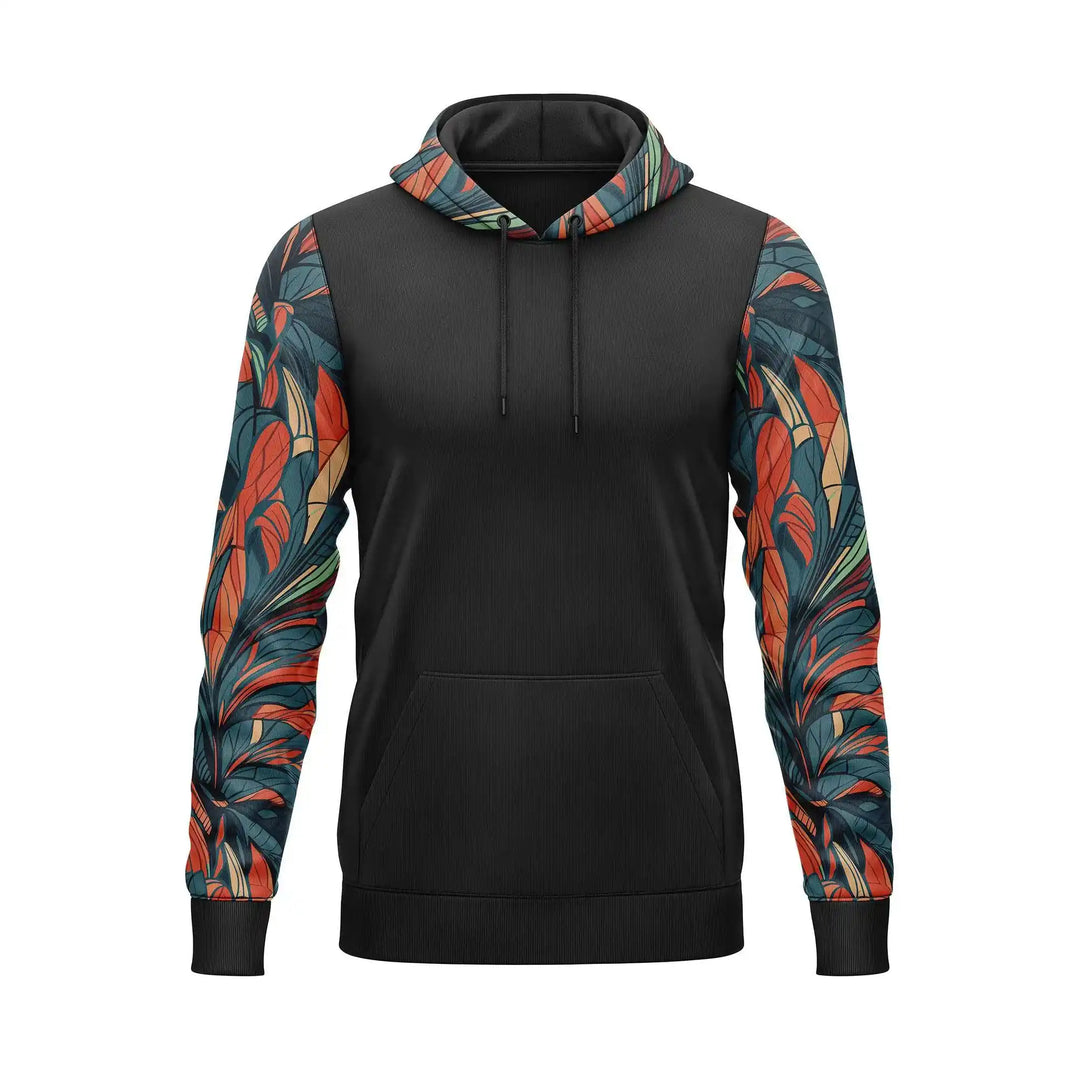 Combatra Feather Design Hoodie