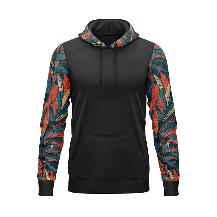 Combatra Feather Design Hoodie