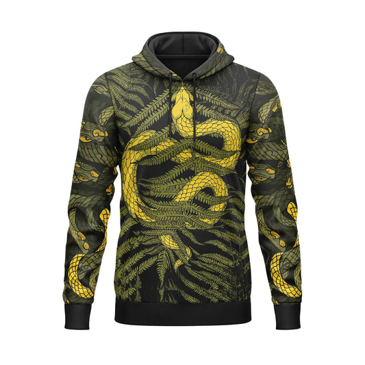 Abstract Snake Fury Hoodie For Men/Women