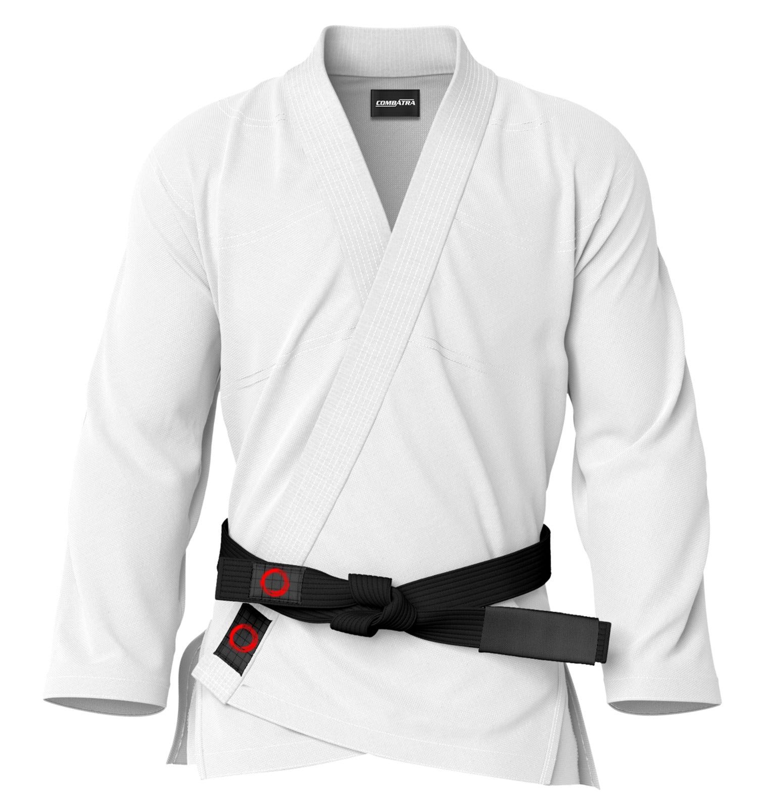 Combatra White Brazilian Jiu-Jitsu Gi Jacket - Combatra