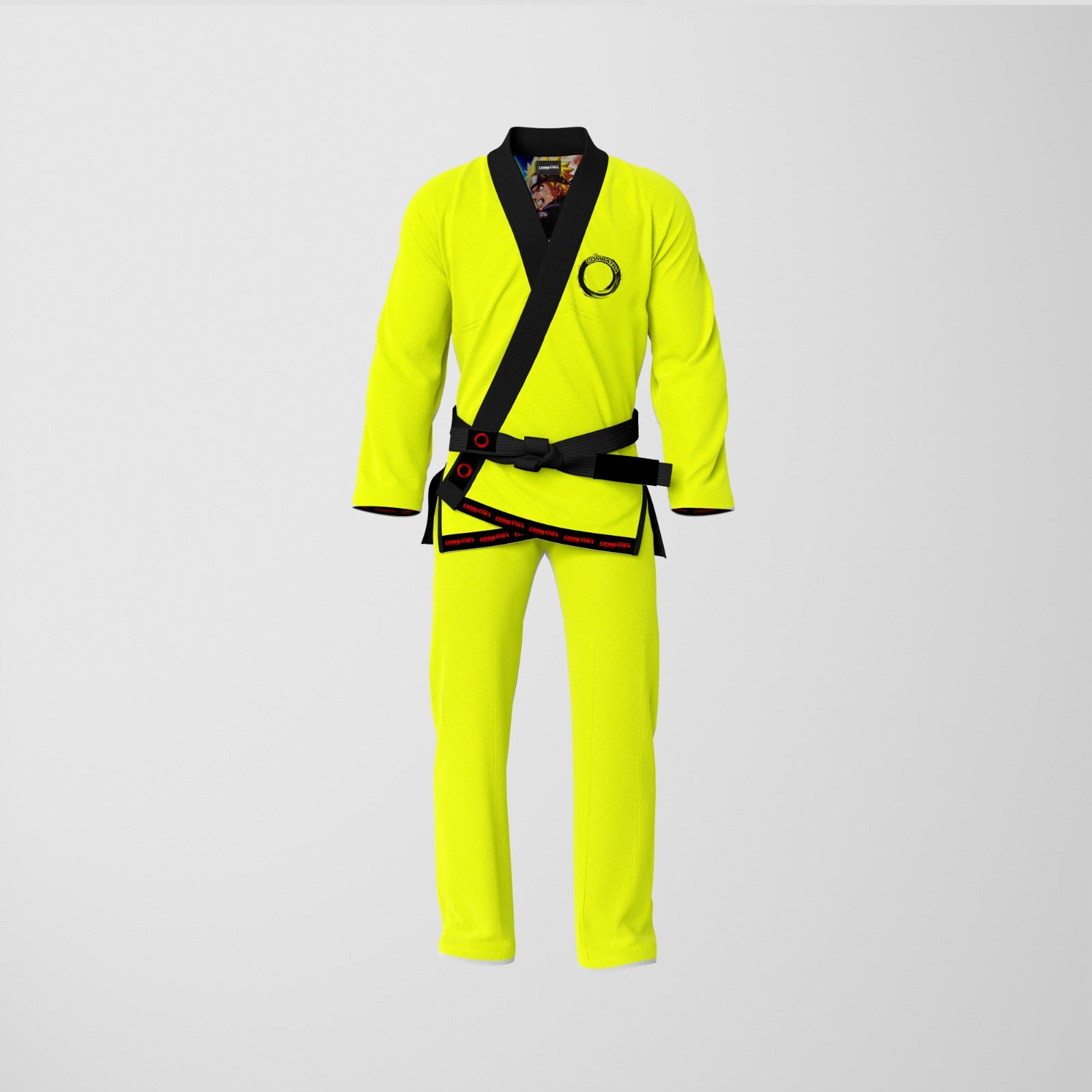 Premium Electric Neon Anime Brazilian Jiu-Jitsu Gi