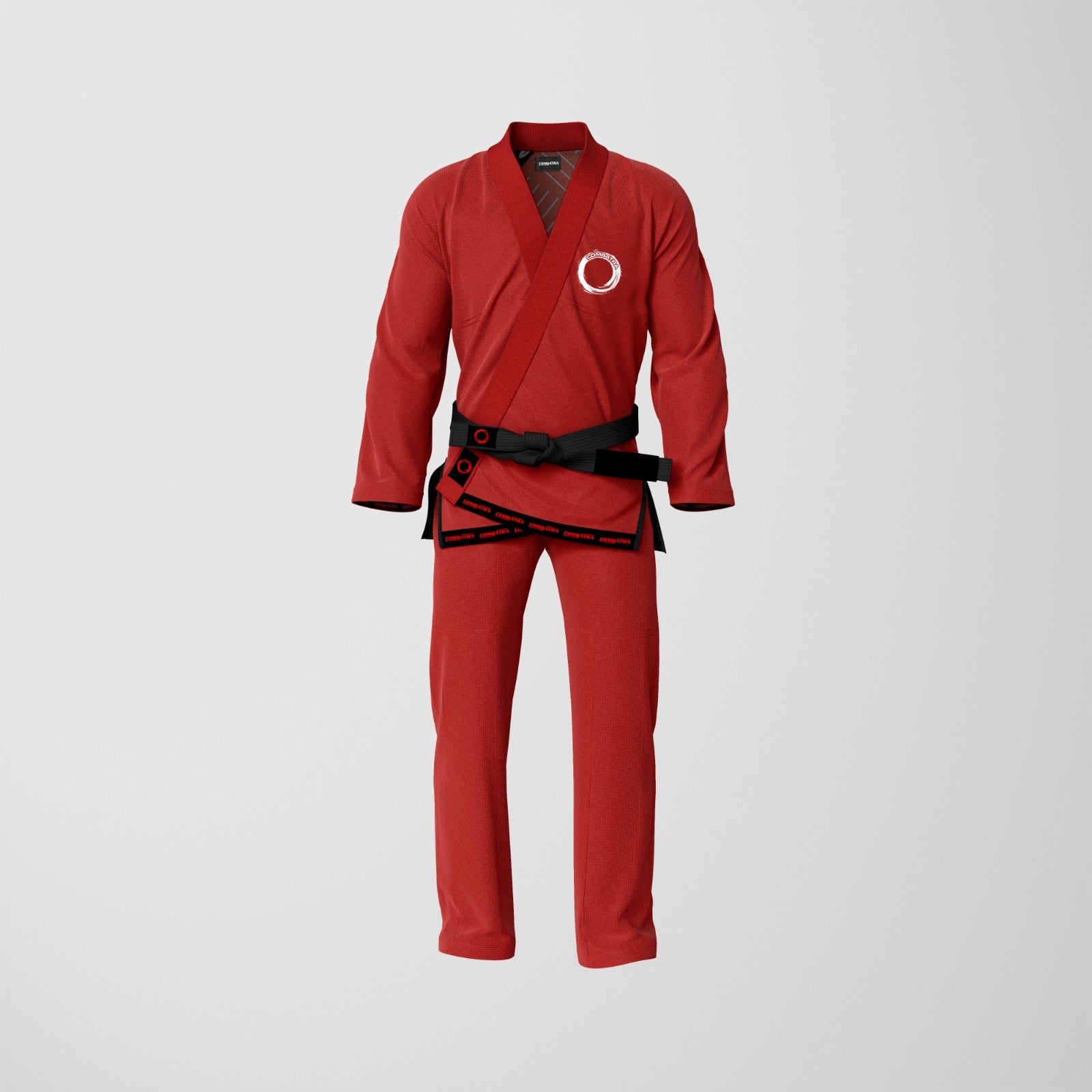 Premium Warrior’s Ember Tribal Red Brazilian Jiu-Jitsu Gi