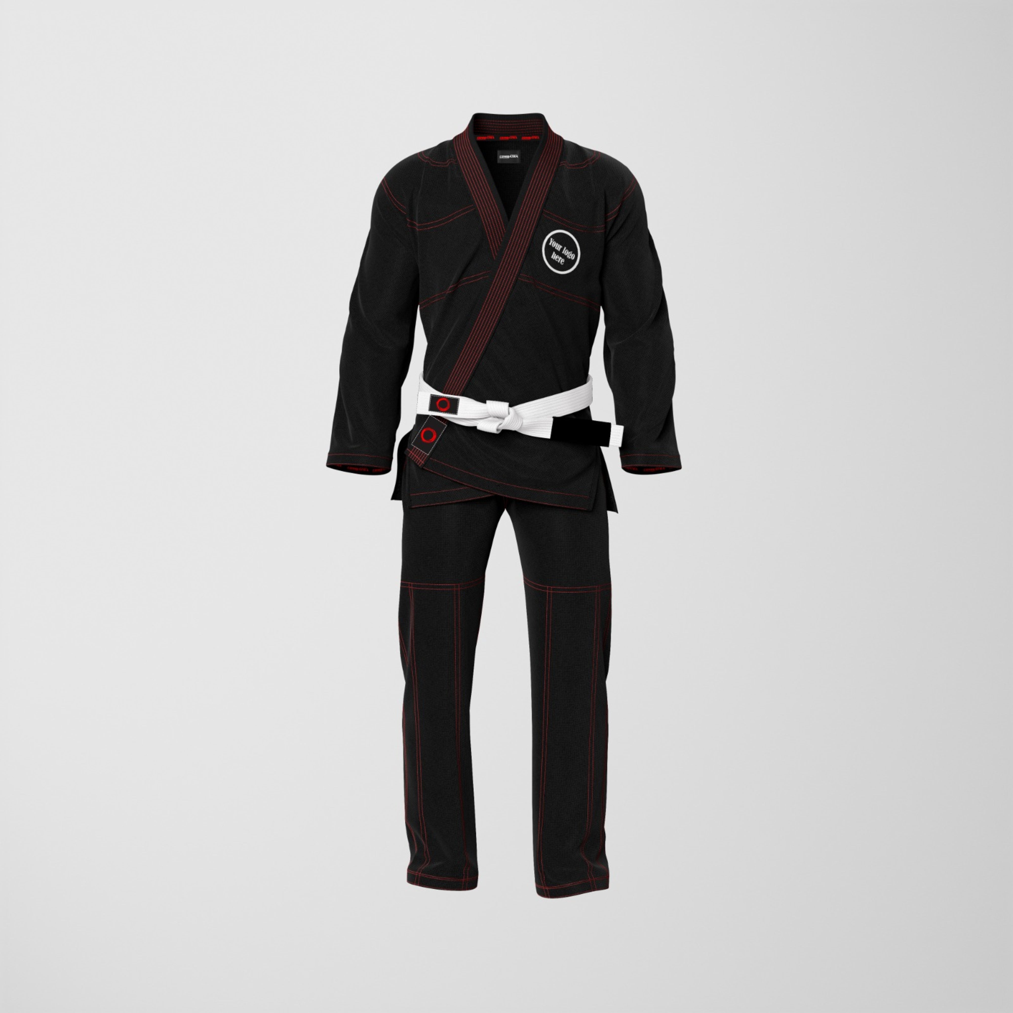 Custom Black Brazilian Jiu-Jitsu Gi