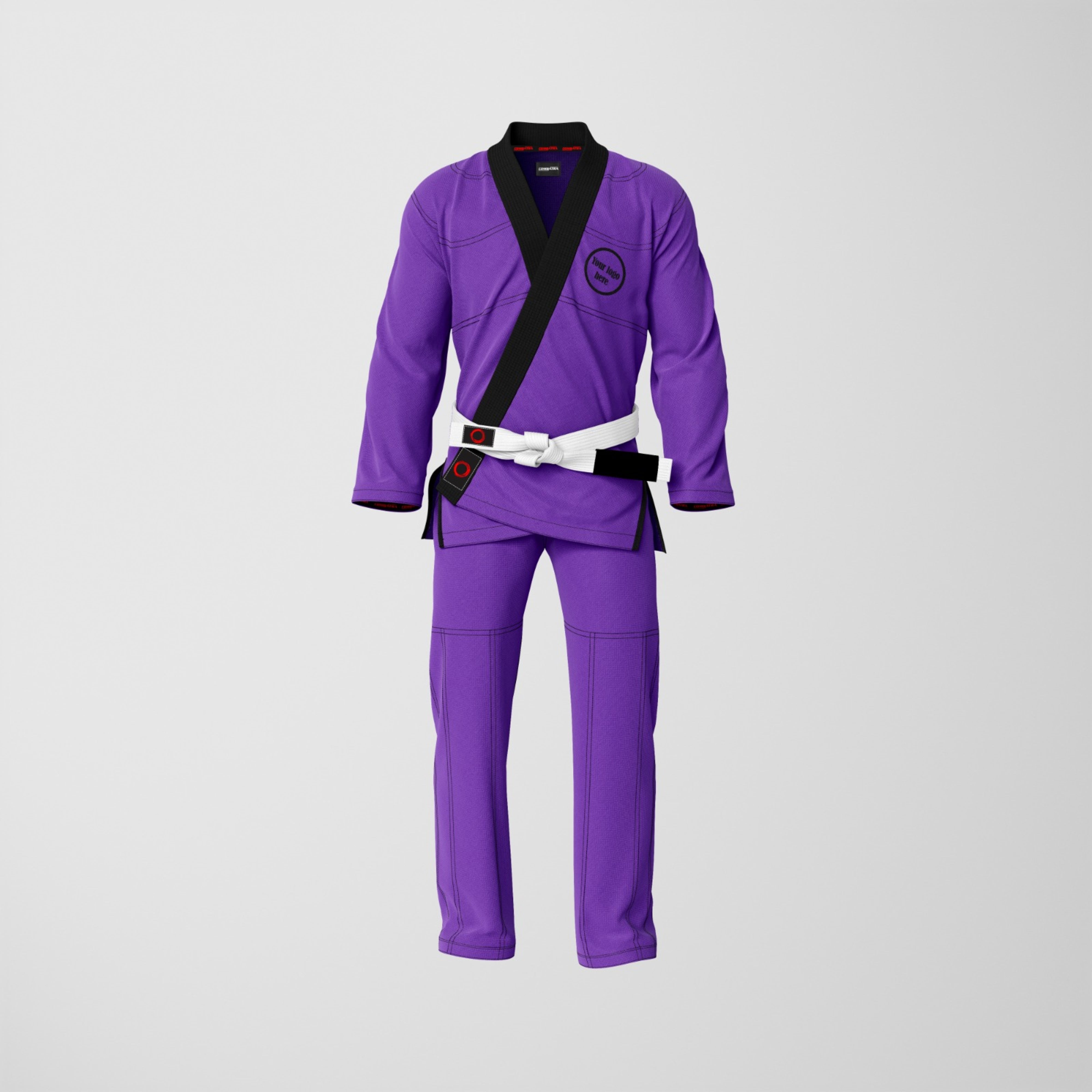 Custom Purple Brazilian Jiu Jitsu Gi