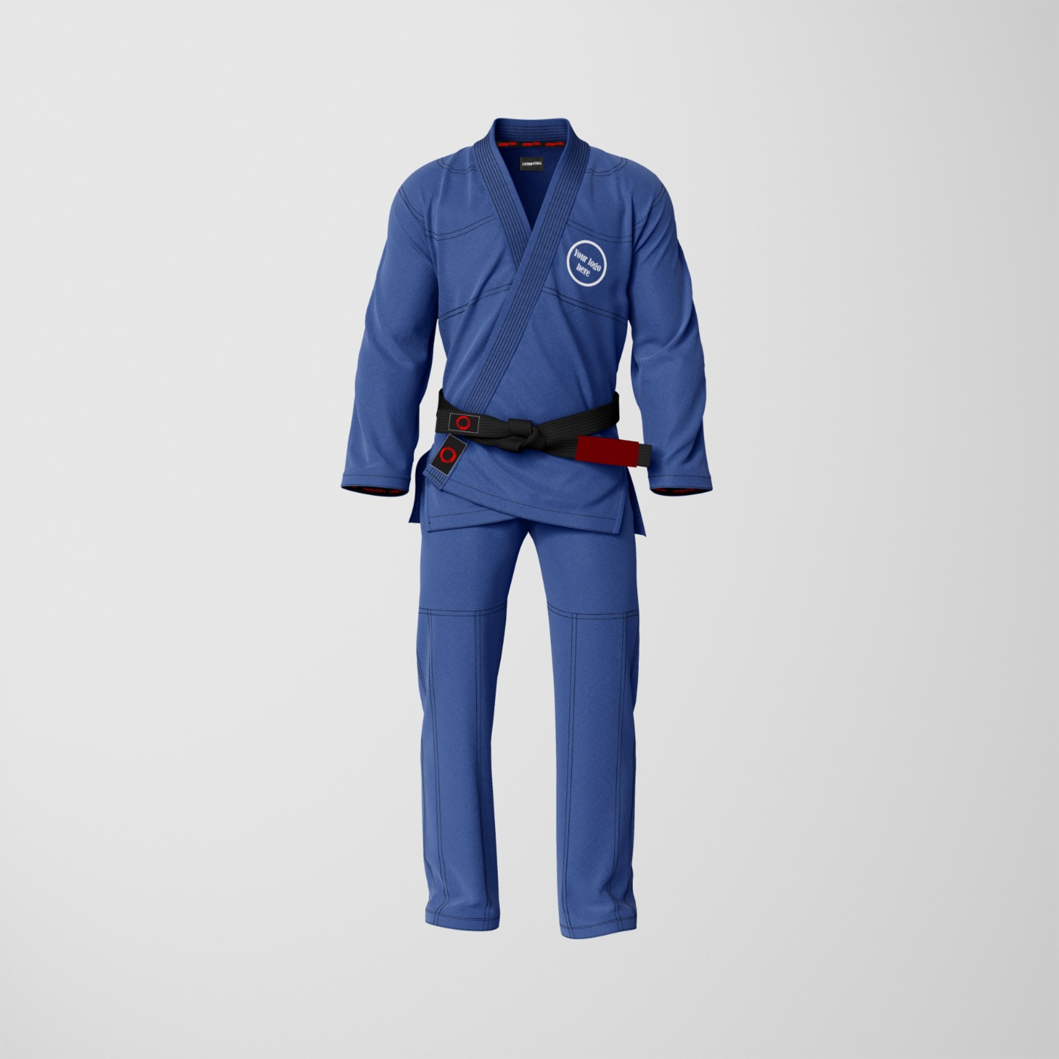 Custom Blue Brazilian Jiu Jitsu Gi