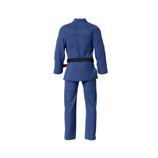 Basic Blue Jiu-Jitsu Gi with Black Threads